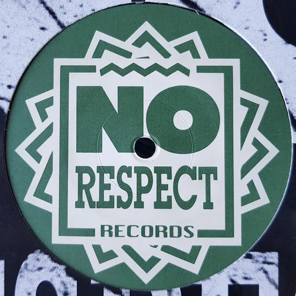 MEGA 'LO MANIA, The Finest (No Respect Records; NRR 027, Germany 1994, Die Cut Company Sleeve) 12" G+/G - Image 2