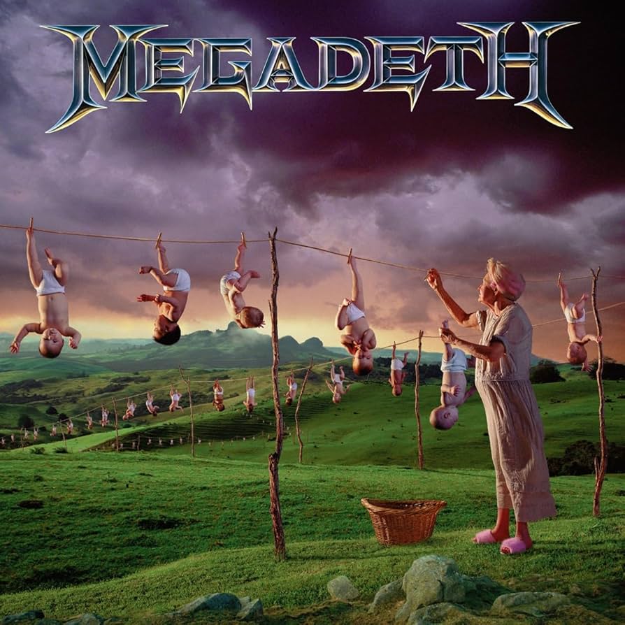 MEGADETH, Youthanasia (UMR; 5731125, UK 2026 Reissue, Gatefold, Insert) 2xLP NEW/NEW - PRE-ORDER