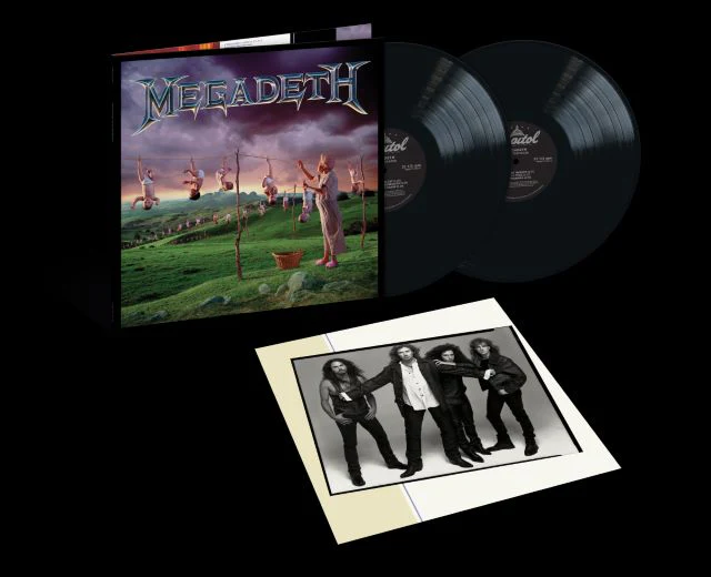 MEGADETH, Youthanasia (UMR; 5731125, UK 2026 Reissue, Gatefold, Insert) 2xLP NEW/NEW - PRE-ORDER - Image 2