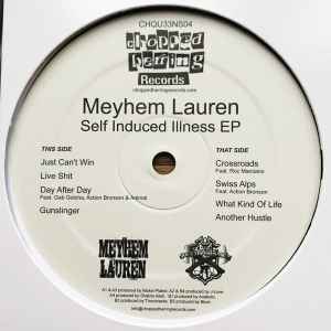 MEYHEM LAUREN, Self Induced Illness EP (Chopped Herring Records; CHQU33NS04, UK 2012, Stickered Plain Sleeve) 12" EP VG+/VG - Image 2