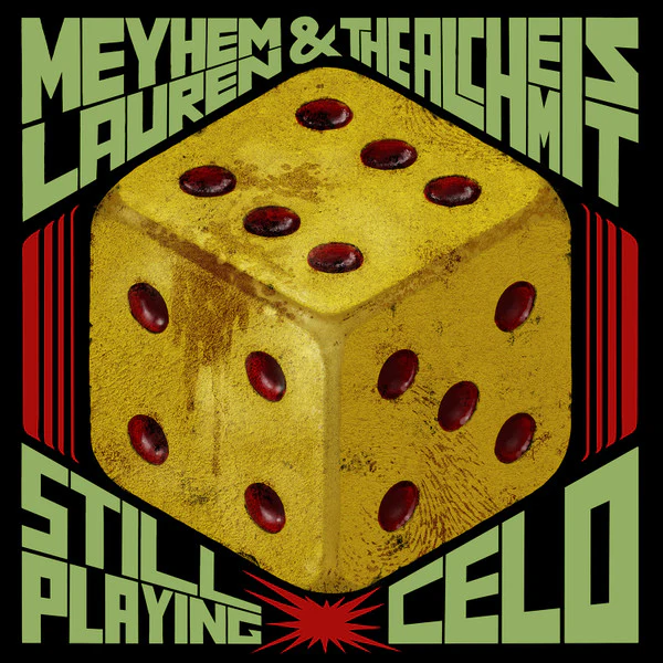 MEYHEM LAUREN, THE ALCHEMIST, Still Playing Celo / Codename (Tuff Kong Records; TKR055, Italy 2019, Poster, Milky Clear w/ Green Blob; Numbered) 12" VG/VG