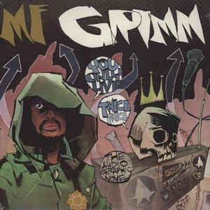 MF GRIMM, You Only Live Twice: The Audio Graphic Novel (Day By Day Entertainment; DBD090LP, US 2010, Insert) LP VG+/VG