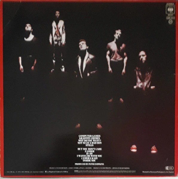 MI-SEX, Computer Games (CBS; S CBS 84157, UK 1980) LP VG/VG+ - Image 2