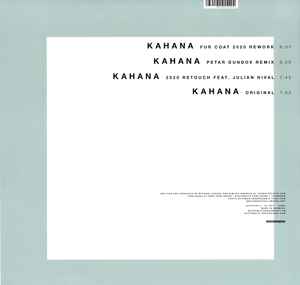 MICHAEL FORZZA & DIMITRI ANDREAS, Kahana (Systematic; SYST0128-6, Germany 2020, Picture Sleeve) 12" G+/VG+ - Image 2