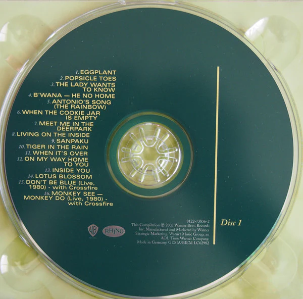 MICHAEL FRANKS, The Michael Franks Anthology: The Art Of Love (Rhino Records; 8122-73856-2, Europe 2003, Card Sleeve) 2xCD VG+/VG+ - Image 3
