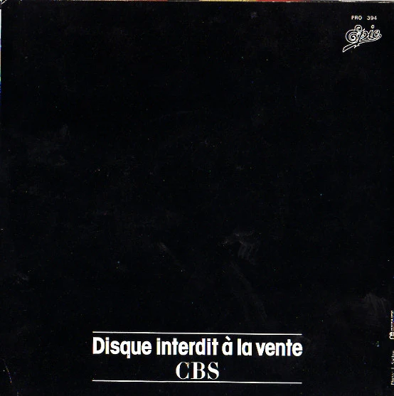 MICHAEL JACKSON, Thriller (Epic; PRO 394, France 1987, Promo, Picture sleeve, One sided.), SALE - Up to 50% Off the Original Price  7" VG/VG+ - Image 2