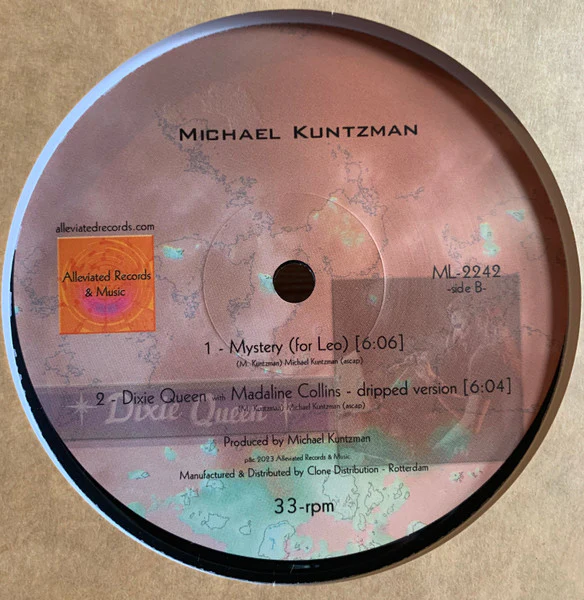 MICHAEL KUNTZMAN, EP (Alleviated Records; ML-2242, Netherlands ), SALE - Up to 50% Off the Original Price  12" /VG+ - Image 2