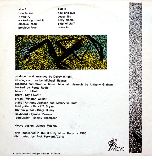 MICHAEL PROPHET, Cease-Fire (Move; , UK 1985) LP G+/G+ - Image 2