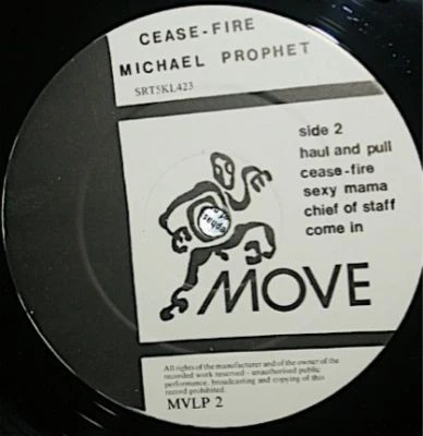 MICHAEL PROPHET, Cease-Fire (Move; , UK 1985) LP G+/G+ - Image 3