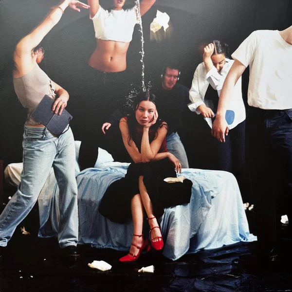 MICHELLE, Songs About You Specifically (Transgressive Records; TRANS814X, UK 2024, Stickered Plastic Sleeve, Inner, Transparent Blue Vinyl) LP VG+/VG+
