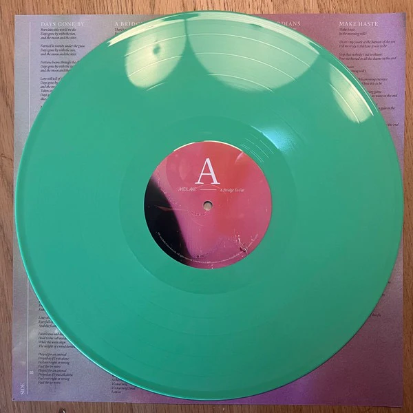 MIDLAKE, A Bridge To Far (Bella Union; BELLA1688V, 2025, Mint Green Vinyl) LP NEW/NEW - Image 3