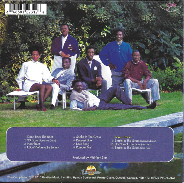 MIDNIGHT STAR, Midnight Star (Unidisc ; AGEK-2231, Canada 2015) CD VG+/EX - Image 2