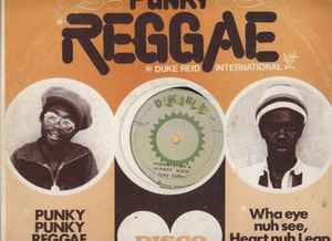 MIKE BROOKS & THE HEPTONES / TRINITY / ANSLE COLLINS, What Eye Dont See Heart Dont Leap / Punkey Puukey Reggie / Punkey Dub & Punkey Rock (Duke Reid Jnr.; , Jamaica 1970s, Picture Sleeve), S LP F/VG