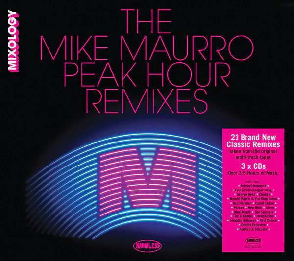 MIKE MAURRO, The Mike Maurro Peak Hour Remixes (Harmless; HURTXCD127, UK 2015) 3xCD VG+/EX
