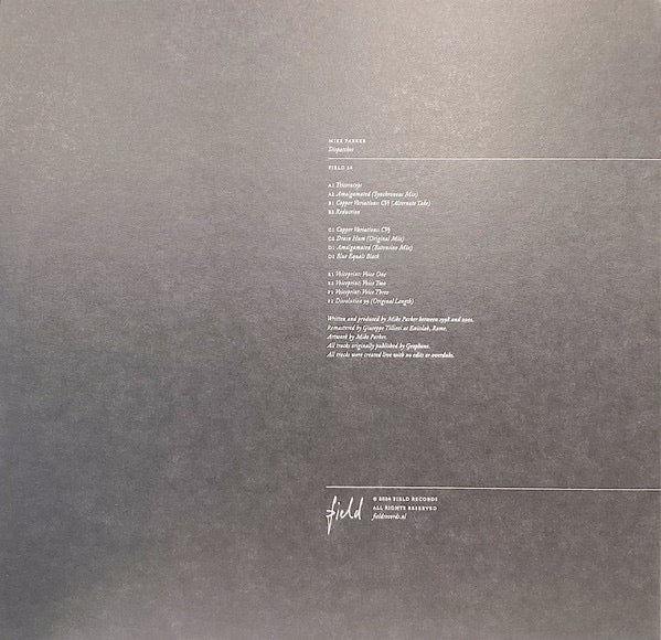MIKE PARKER, Dispatches (Field Records; FIELD 34, Germany 2024, Picture Sleeve) 3xLP VG/VG+ - Image 2