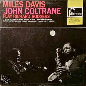 MILES DAVIS & JOHN COLTRANE, Play Richard Rodgers (Fontana; 688204ZL, UK 1963) LP VG/G+