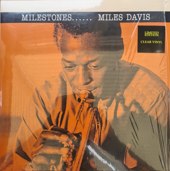 MILES DAVIS, Milestones (Ermitage; VNL 12514 LP, Europe 2022 Reissue, Clear Vinyl) LP VG+/VG