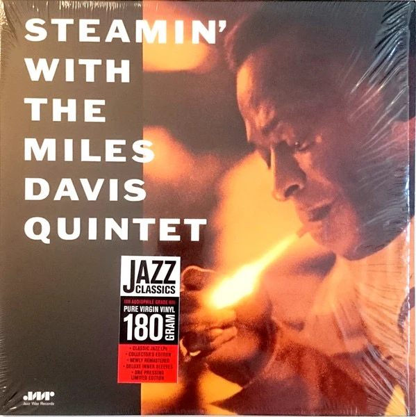 MILES DAVIS QUINTET, Steamin' (Jazz Wax; JWR4501, Europe 2009 Reissue, 180 Gram Vinyl) LP NEW/NEW