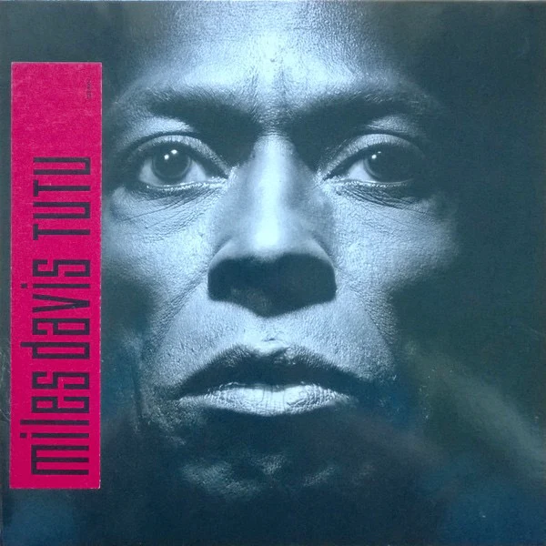 MILES DAVIS, Tutu (Warner Bros. Records; 925 490-1, Europe 1986, Inner, Stickered Sleeve, Price Code WE 351) LP VG/VG