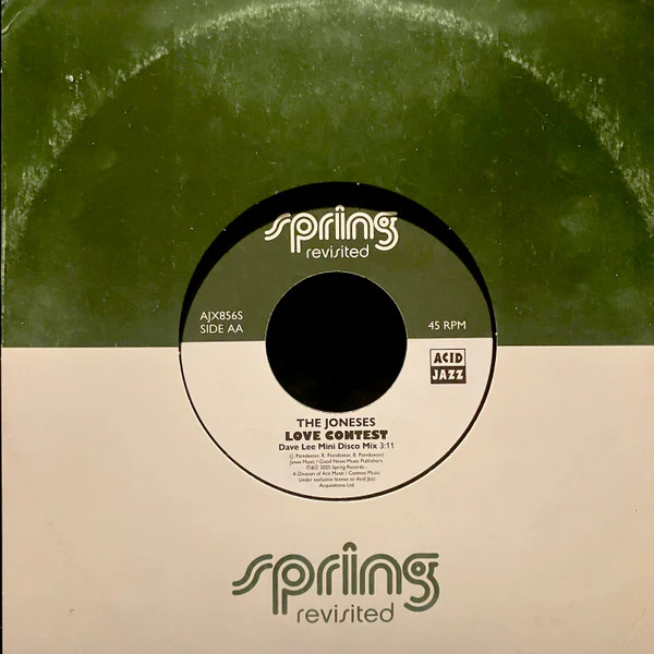 MILLIE JACKSON / THE JONESES, We Got To Hit It Off / Love Contest (Acid Jazz; AJX856S, UK 2025, Company Sleeve) 7" VG/VG+ - Image 2