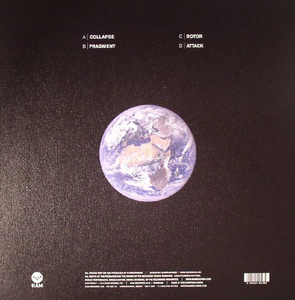 MISANTHROP, Collapse EP (RAM Records; RAMM198, UK 2015, Picture Sleeve) 2x12" VG/VG - Image 2