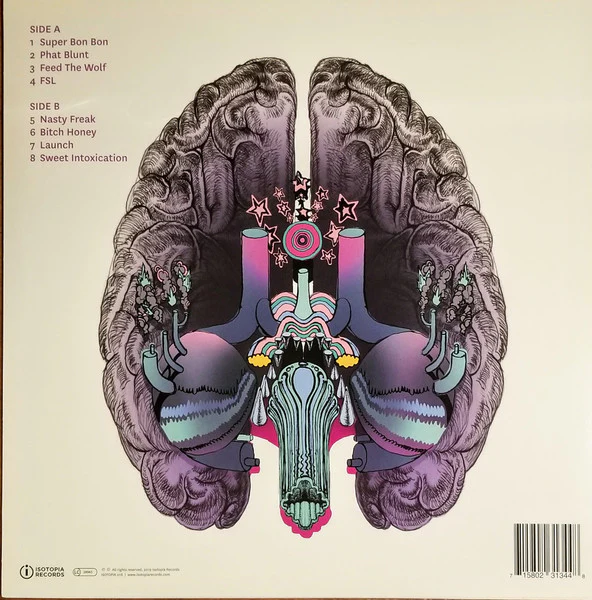 MISS VELVET & THE BLUE WOLF FEATURING GEORGE CLINTON, Feed The Wolf (Isotopia; Isotopia 018, USA & Europe 2019, Inner) LP VG+/VG+ - Image 2