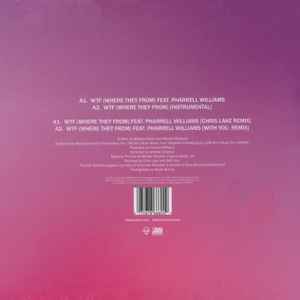 MISSY ELLIOTT FEAT. PHARRELL WILLIAMS, WTF (Where They From) (Atlantic; 553899-0, USA & Europe 2016) LP VG+/VG+ - Image 2