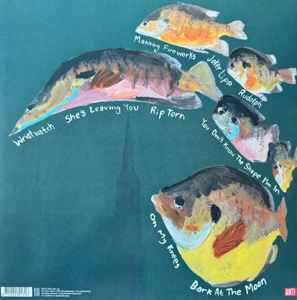 MJ LENDERMAN, Manning Fireworks (Anti-; 8013-1, Europe 2024, Inner, Black Vinyl) LP NEW/NEW - Image 2
