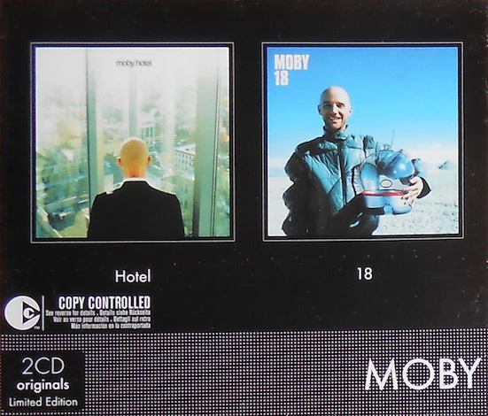 MOBY, Hotel / 18 (EMI; 0946 3710652 5, Europe 2006, Double CD Case) 2xCD VG+/VG+