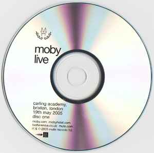 MOBY, Live 19th May 2005 Carling Academy, Brixton, London (Live Here Now; none, UK 2005, Triple Digipak, Limited Edition), SALE - Up to 50% Off the Original Price 2xCDR VG+/VG+ - Image 3