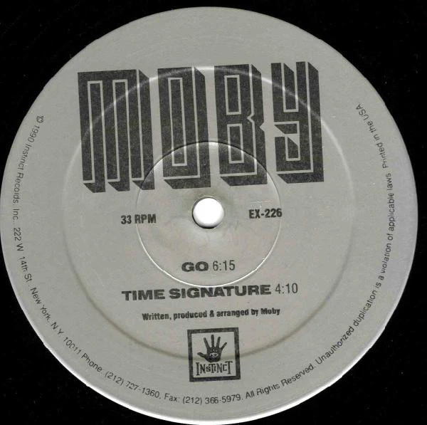 MOBY, Mobility (Instinct; EX-226, US 1990) 12" /VG