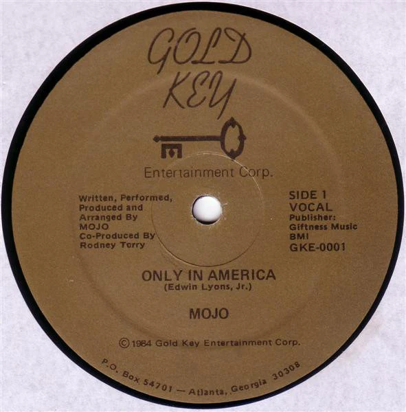 MOJO, Only In America (Gold Key Entertainment Corp.; GKE-0001, US 1984, Generic), SALE - Up to 50% Off the Original Price  12" /VG