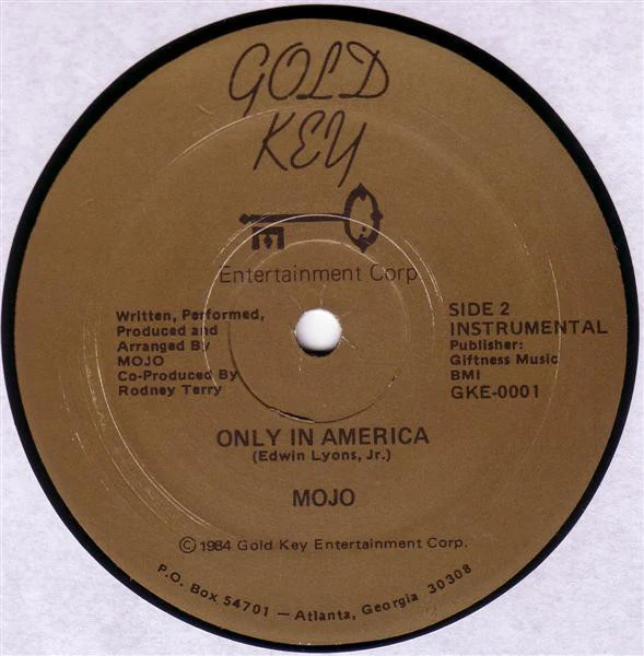 MOJO, Only In America (Gold Key Entertainment Corp.; GKE-0001, US 1984, Generic), SALE - Up to 50% Off the Original Price  12" /VG - Image 2