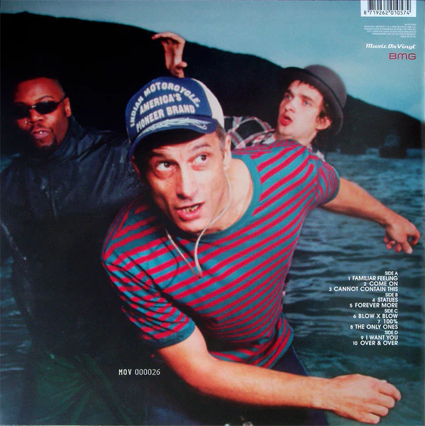 MOLOKO, Statues (Music On Vinyl; MOVLP2460, Europe 2019 Reissue, Insert, Numbered, Reissue, Blue Marbled, 180 Gram) 2xLP VG+/EX - Image 2