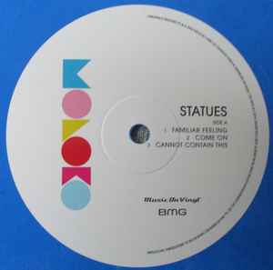 MOLOKO, Statues (Music On Vinyl; MOVLP2460, Europe 2019 Reissue, Insert, Numbered, Reissue, Blue Marbled, 180 Gram) 2xLP VG+/EX - Image 3