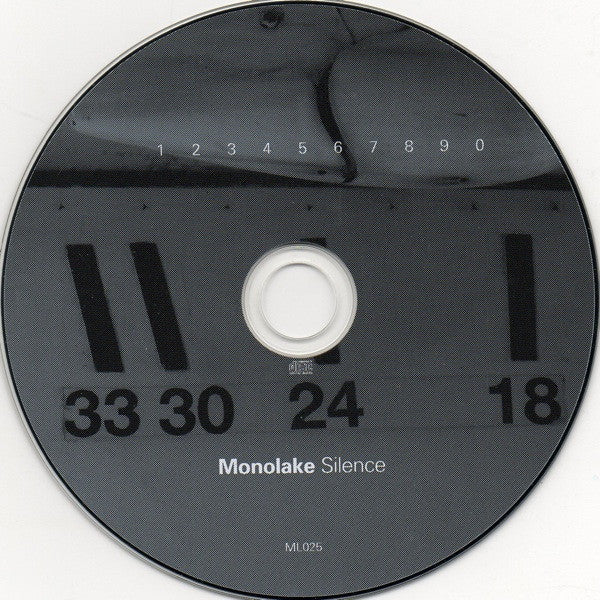 MONOLAKE, Silence (Monolake / Imbalance Computer Music; ML025, Germany 2009) CD VG+/VG+ - Image 3