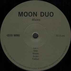 MOON DUO, Mazes (Souterrain Transmissions; SOU022LP, Germany 2011, Gatefold, Inner) LP EX/VG+ - Image 3