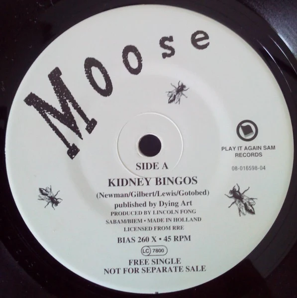 MOOSE, Honey Bee (Play It Again Sam Records; BIAS 260 LP, Europe 1993) LP VG+/VG+ - Image 3