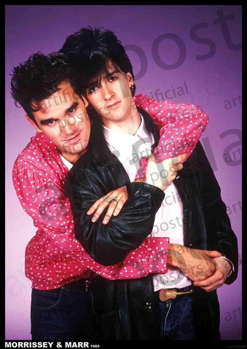 MORRISSEY AND MARR THE SMITHS, Poster (84.1cm x 59.4cm; , UK ) Accessories NEW/NEW