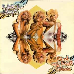 MOTT THE HOOPLE, Rock And Roll Queen (Island Pink Rim; ILPS 9215, UK 1972, Laminated Sleeve) LP VG/VG