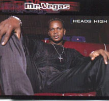 MR. VEGAS, Heads High (Greensleeves Records; GRED 785, UK 1999, Picture Sleeve) 12" G+/VG