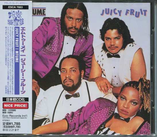 MTUME, Juicy Fruit (Epic; ESCA 7883, Japan 2001 Reissue) CD EX/EX