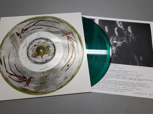 MY CAT IS AN ALIEN & JEAN-MARC MONTERA, Nuit d'Hiver (The End mAde RecordS; TEARS 003, Europe 2020, Gravure Jacket Hand Panted, Green Vinyl Private Press Of 75 Copies), SALE - Up to 50% Off LP VG+/VG+ - Image 2