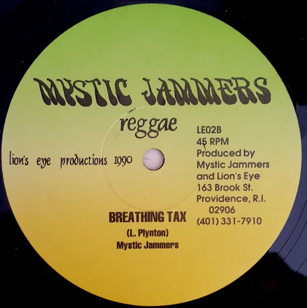 MYSTIC JAMMERS, Breathing Tax / Struggle (Mystic Jammers; LE-02, US 1990) 12" /EX
