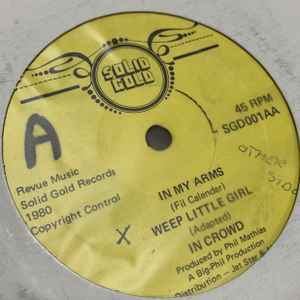 N CROWD, Sweet Man / In My Arms / Weep Little Girl (Solid Gold; SGD001, UK 1980), SALE - Up to 50% Off the Original Price 12" /VG - Image 2