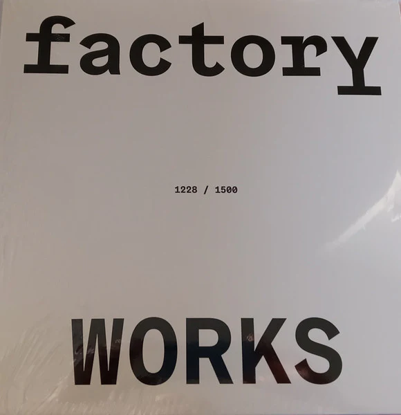 NABIHAH IQBAL AND NEVILLE GABIE, Factory Works (Factory International; MIF001, UK 2023, Unique Numbered Peter Saville Sleeve , Booklet & Inner) LP VG+/VG+
