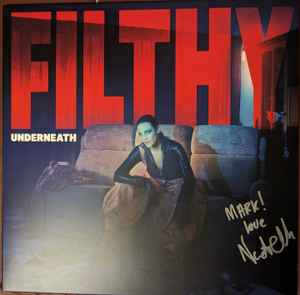 NADINE SHAH, Filthy Underneath (EMI North; EMINVY001, Europe 2024, Inner, Red vinyl) LP VG+/VG+