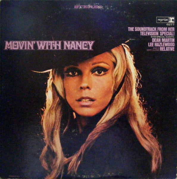 NANCY SINATRA, Movin' with Nancy (Reprise Tricolour; 6277, US 1967, Stereo) LP VG+/VG