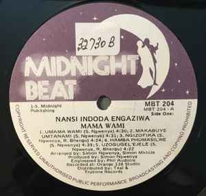 NANSI INDODA ENGAZIWA, Mama Wami (Midnight Beat; MBT 204,  ) LP VG/VG+ - Image 2