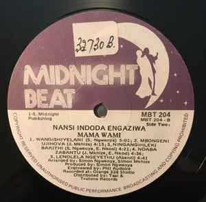 NANSI INDODA ENGAZIWA, Mama Wami (Midnight Beat; MBT 204,  ) LP VG/VG+ - Image 3